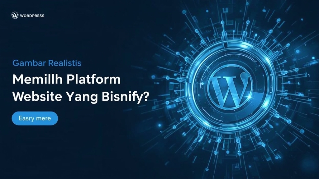 Lucid_Realism_Gambar_realistis_dari__Memilih_Platform_Website__0